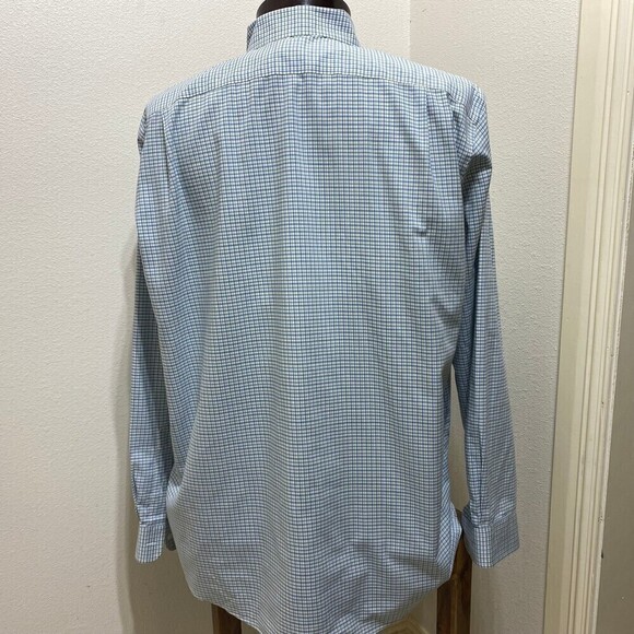 L.L. Bean 100% Cotton Wrinkle Resistant Men's Dress Shirt Size Large REG - Picture 4 of 7